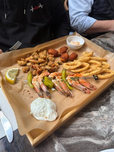 griechische Fischplatte